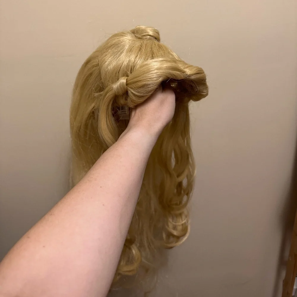 2006 Barbie Fairytopia Mermaidia Wig Barbie Wig Blonde Wig Mermaid Wig Barbie